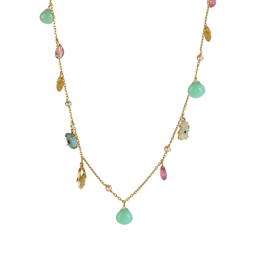 Summer Days Gold Necklace