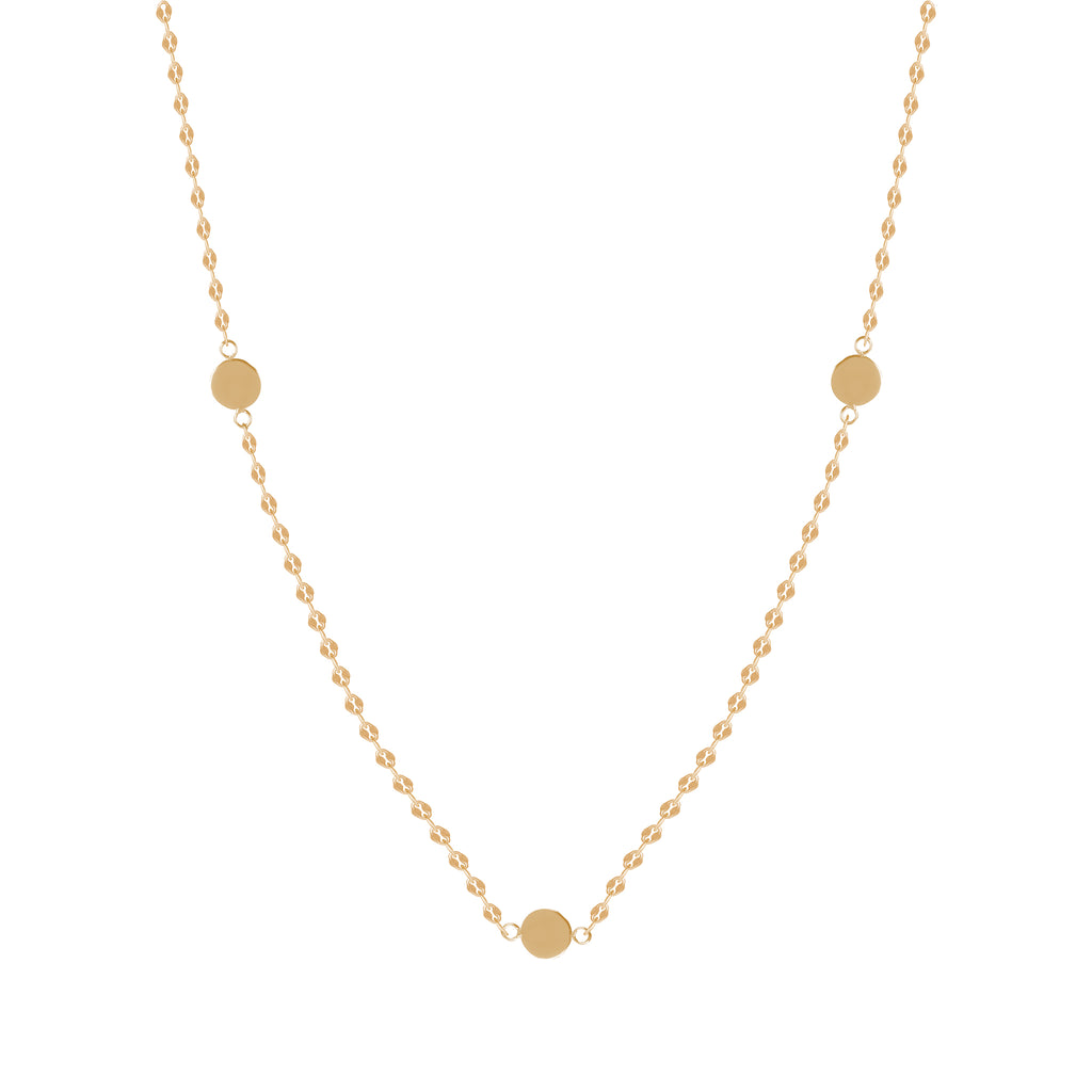 Circles of Love Gold Necklace