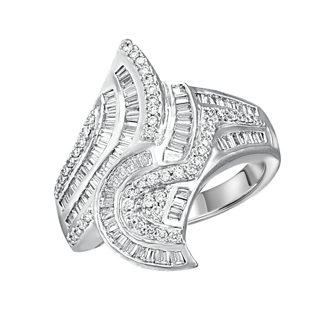White Gold Duchess Diamond Ring